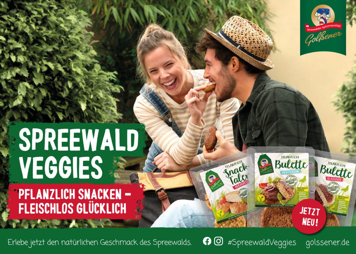 Golßener: „Spreewald Veggies“multimedia campaign